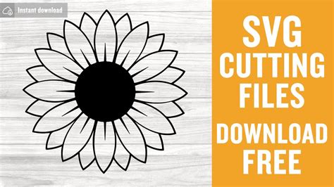 free sunflower images for cricut - Dale Mcduffie