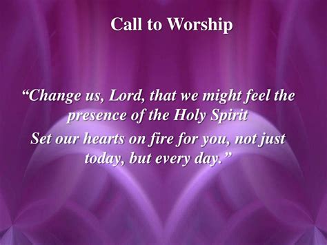 PPT - Call to Worship PowerPoint Presentation, free download - ID:3029171