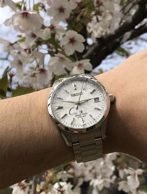 [Seiko] Grand Seiko and Cherry Blossoms! : r/Watches