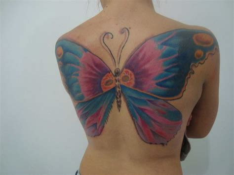 Rainbow Butterfly Tattoos