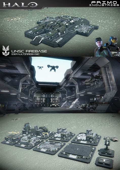 Halo Wars UNSC Firebase [Default] : spaceengineers