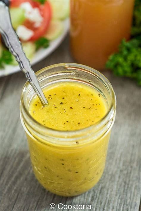 Apple Cider Vinegar Salad Dressing | COOKTORIA