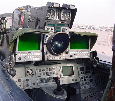 Aft cockpit of an RAF Tornado GR.4. BAE Systems developed the Tornado Advanced Radar Display ...