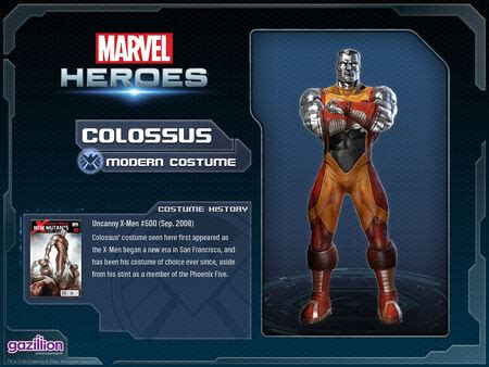 Colossus/Costumes | Marvel Heroes Wiki | FANDOM powered by Wikia