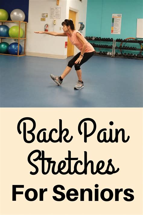 Back Pain Stretches for Seniors - Fitness With Cindy