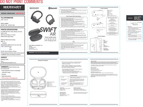 Vivitar Tws Sport Earphones Manual