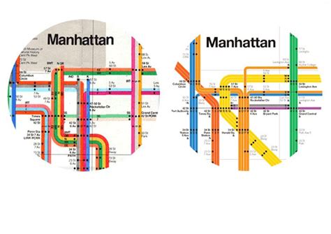 El diseño elegante y atemporal de Massimo Vignelli Nyc Subway Map, New York Subway, Massimo ...