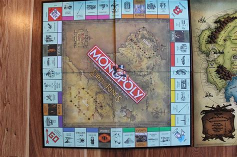 The Lord of the Rings LOTR Monopoly AND Risk Board Game Almost Complete Lot of 2 | #1989277000