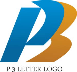 P3 Letter Logo PNG Vector (AI) Free Download