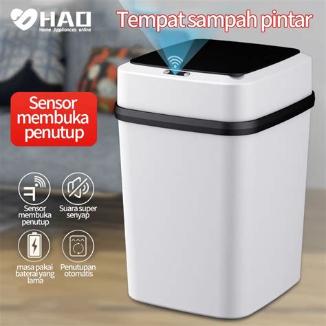 Jual TONG SAMPAH DIGITAL 12LT LT-1001 Tempat Sampah Digital Pintar Otomatis | Shopee Indonesia