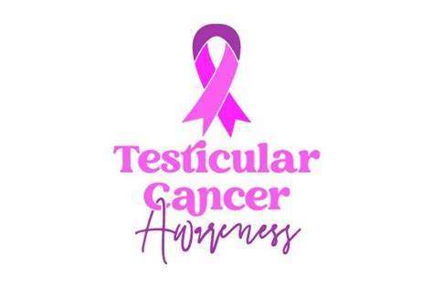 Testicular Cancer Ribbon SVG Cut file by Creative Fabrica Crafts ...