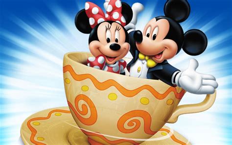 Mickey And Minnie Mouse Desktop Wallpaper 07983 - Baltana