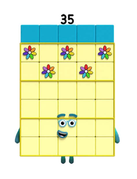 Thirty-Five from Numberblocks by alexiscurry on DeviantArt