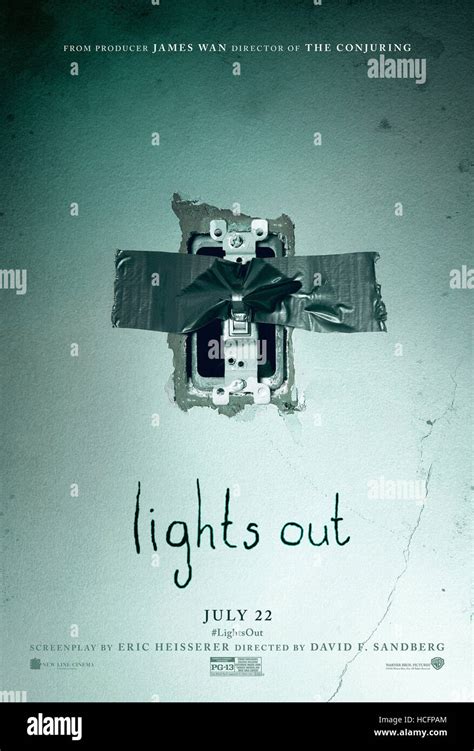 LIGHTS OUT, US poster art, 2016 © Warner Bros. / courtesy Everett ...