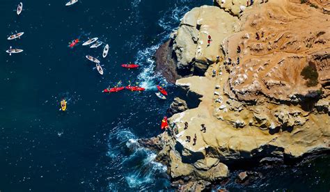 Kayaking the La Jolla Bay Caves | West Coast Aerial Photography, Inc