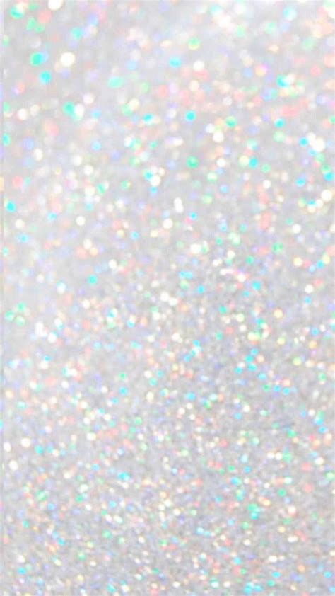 White Glitter Background