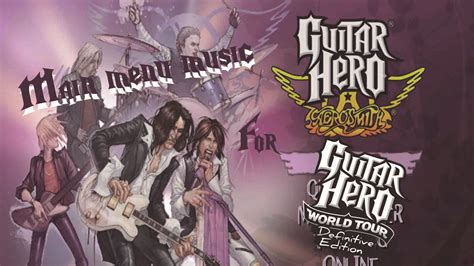 Guitar Hero Aerosmith Music Main Menu for GHWT Definitive Edition at ...