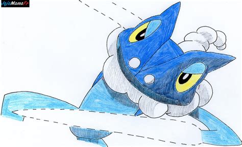 Frogadier cut by Me (JajaMamaFr) by JajaMamaFr on DeviantArt