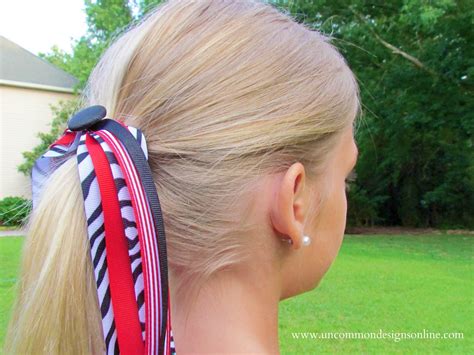 Spirit Ribbons Hair Bow Tutorial