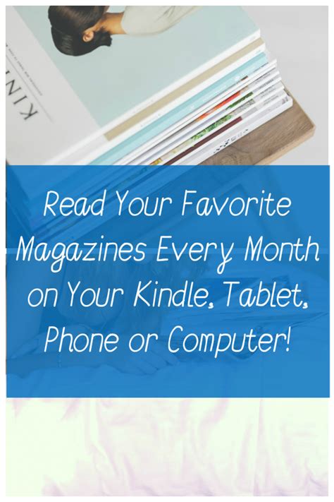 Kindle Unlimited Now Includes Popular Magazines