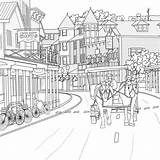 Mackinac Bridge Coloring Page Pages sketch template