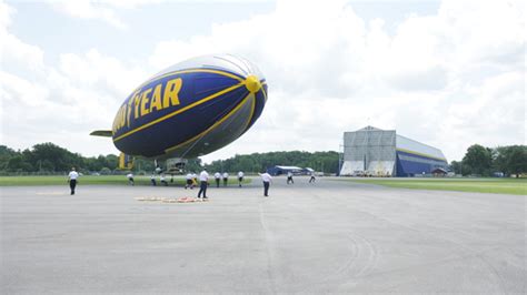 Behind the scenes with the Goodyear blimp crew - CNET