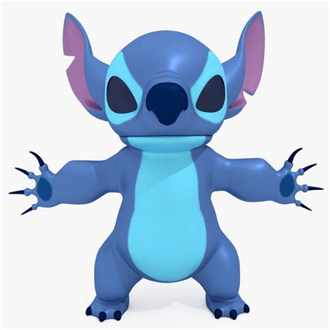 Stitch 3D Model $19 - .obj .fbx .blend .3ds - Free3D