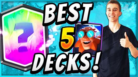 THESE ARE THE TOP 5 Decks in CLASH ROYALE! Ranking Best Decks (January 2021)! - YouTube