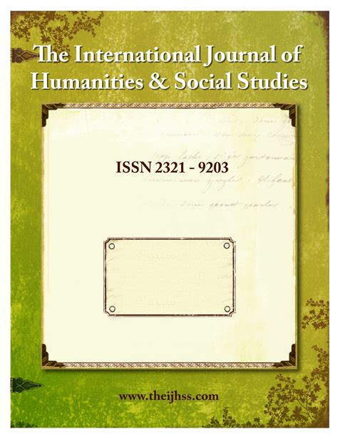 For Authors | International Journal | IJHSS