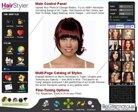 Virtual Bangs / Fringe Hairstyles - Upload Your Photo, Try Bangs Online - Haircuts & Color Ideas App