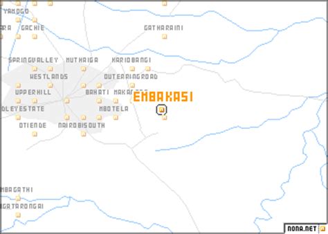 Embakasi (Kenya) map - nona.net