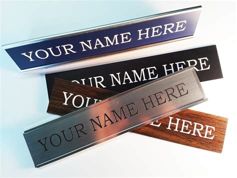 Nameplates For Your Office DC Alexandria Arlington And So On ...