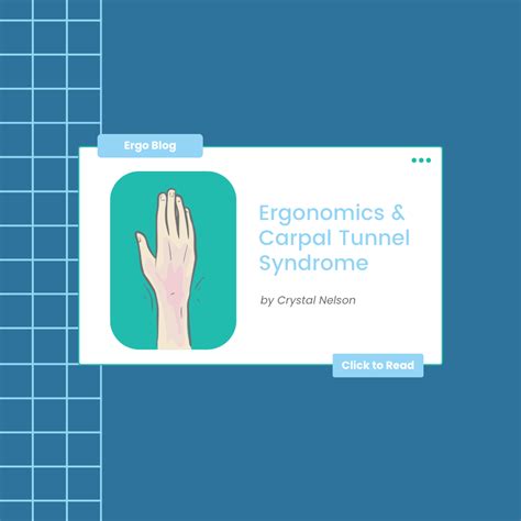 Ergonomics and Carpal Tunnel Syndrome - Alter Ergo