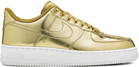 Nike Air Force 1 SP "Metallic Gold" sneakers - ShopStyle