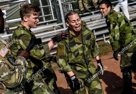 Female Swedish Army Soldier C Appears Editorial Stock Photo - Stock Image | Shutterstock