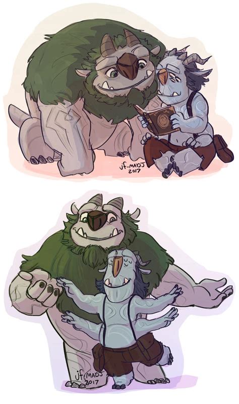 Troll Hunters- Blinky and Arrrgh by MadJesters1 on DeviantArt