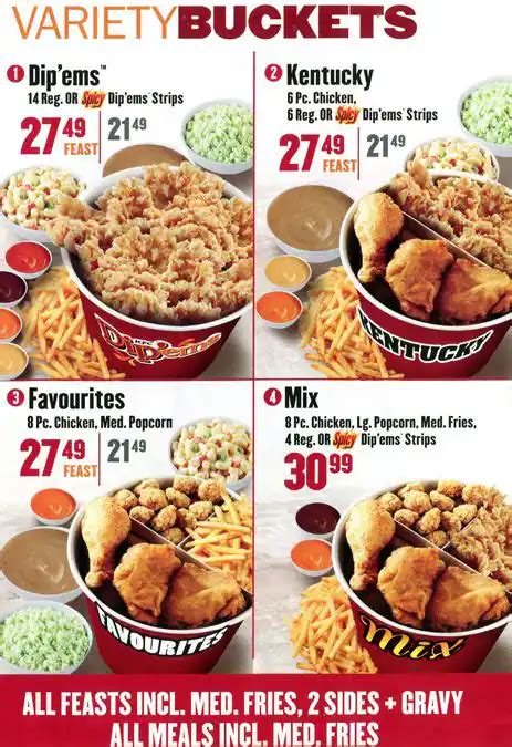 Kfc Menu And Prices South Africa 2020