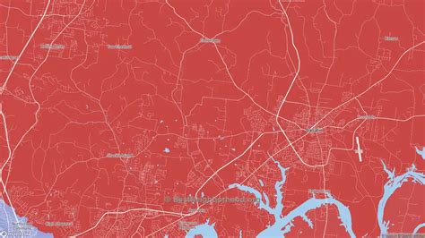 Sumner County, TN Political Map – Democrat & Republican Areas in Sumner ...