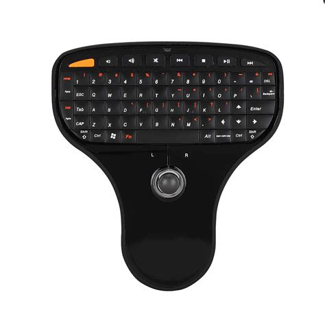 Wireless Trackball Keyboard Compact Wireless Controlling Design Design Plastic Ergonomic ...