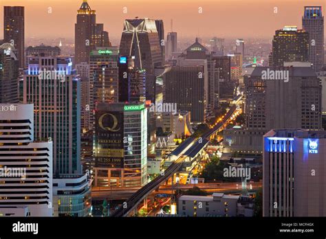 Bangkok skyline, Thailand Stock Photo - Alamy