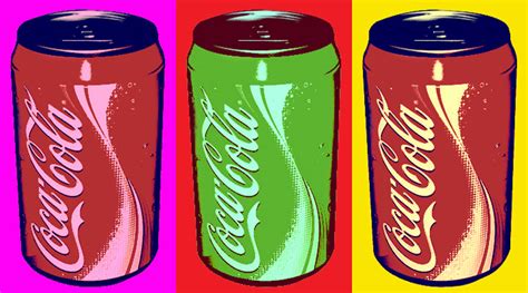 Andy Warhol Pop Art Paintings Coca Cola