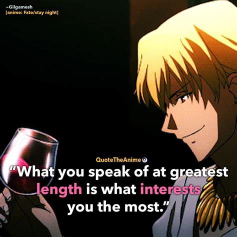 9+ Powerful Gilgamesh Quotes from Fate Stay Night | Fate, Fate stay night, Gilgamesh fate