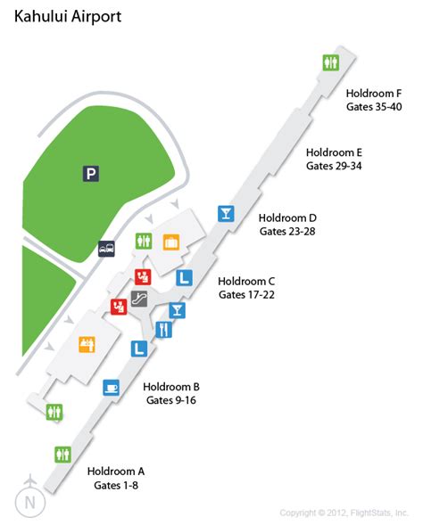 Maui Airport Map