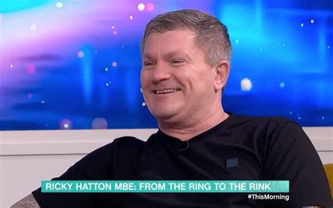 Boxing legend Ricky Hatton revealed as first Dancing on Ice contestant ...