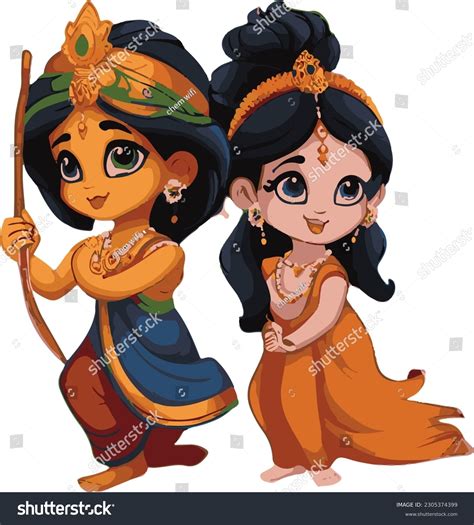 Cute Radha Krishna: Over 201 Royalty-Free Licensable Stock Illustrations & Drawings | Shutterstock