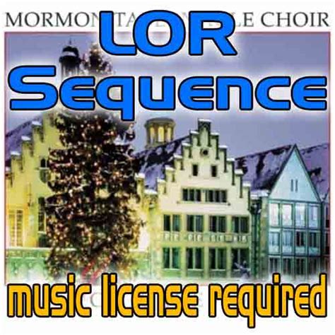 Sequence - Hark! The Herald Angels Sing - Mormon Tabernacle Choir | Light-O-Rama