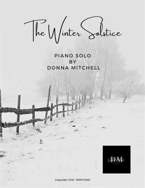 The Winter Solstice by Donna Mitchell Sheet Music for Piano Solo at ...