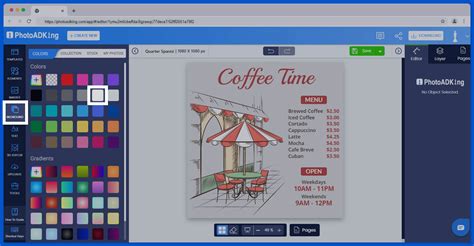 How to Design a Coffee Menu Using Templates?