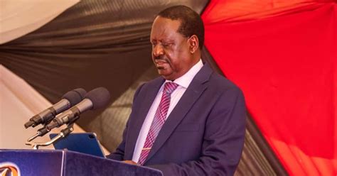 Raila Odinga Threatens to Call for Mass Action if MPs Pass ...