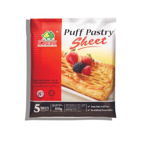 Puff Pastry Sheets 8″- Halal – Ascona International Corporation